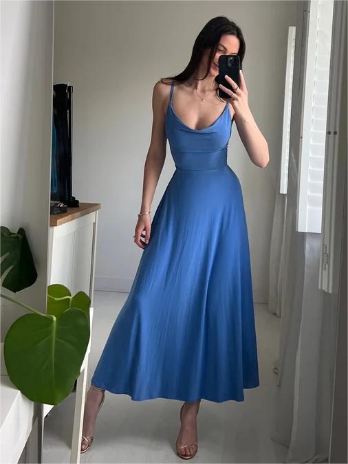 Elvora™ | Elegant Lang Kjole